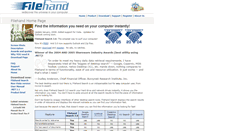Desktop Screenshot of filehand.com