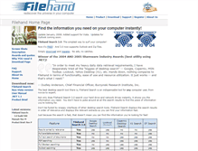 Tablet Screenshot of filehand.com